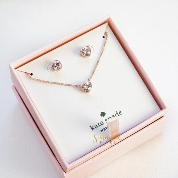 Kate Spade Romantic Rocks Heart Boxed Set - Picture 2 of 7